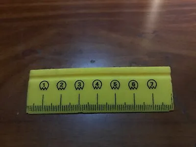 Vintage 3D Ruler Eraser 📏 • £3.99