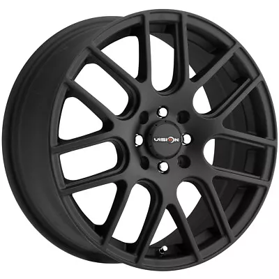 Vision 426 Cross 16x7 5x100/5x4.5  +38mm Matte Black Wheel Rim 16  Inch • $118.99