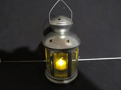 $8 • Buy Silver Metal 8 Inch Lantern Sold At Ikea