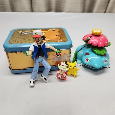 Nintendo Pokemon Venusaur Razor Leaf Combat Lot VINTAGE + Charmander Toy & Figs • $35