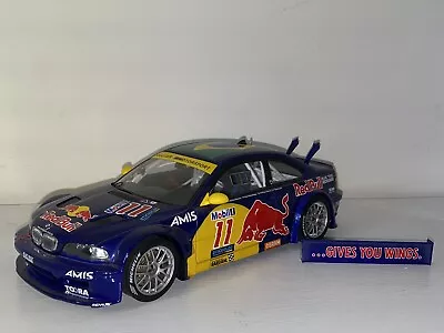 1:18 Autoart BMW M3 GTR Red Bull #11 • $179