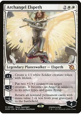 Archangel Elspeth - March Of The Machine (MOM) MTG NM/M Pack Fresh • $4.44