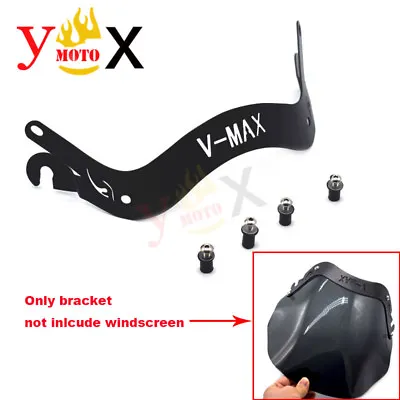 VMAX Windscreen Bracket Windshield Holder For Yamaha Cruiser VMAX1200 V-MAX1200 • $43.36