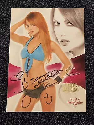 2011 Bench Warmer Bubble Gum #61 - Lisa Lakatos Signed Auto • $7.50