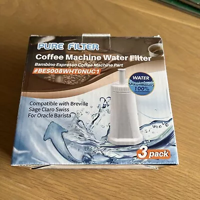 £5.99 • Buy Water Filter Compatible Breville Sage Claro Swiss For Oracle Barista