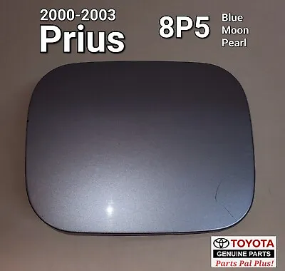 ⭐ 00 01 02 03  Toyota Prius Fuel Tank Door Gas Filler Lid 8P5 Blue Moon Pearl • $69.98