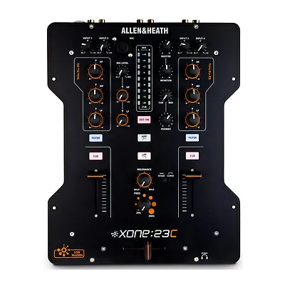 $599 • Buy Allen And Heath Xone 23C High Performance DJ Mixer And Sound Card
