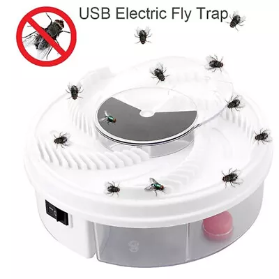 Electric Automatic USB Fly Catcher Fly Trap Pest Reject Control Device Mosquito • $16.99