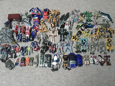 Huge Mixed Lot Of Transformers Toys/Action Figures For Parts Repair Replacemen • $200