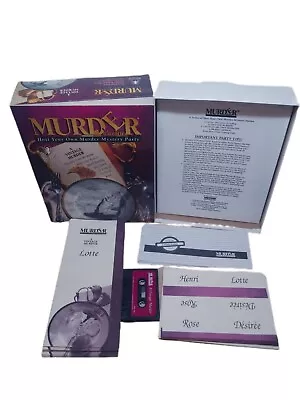 Murder Ala Carte: A Vintage Murder Host Your Own Mystery Party Game • $12.99