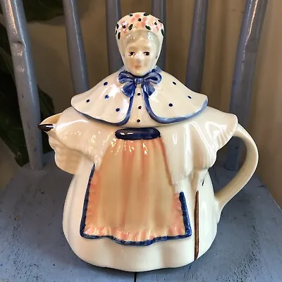 $14.99 • Buy Vintage Shawnee USA GRANNY ANN Pottery Ceramic Teapot Coffee Pot Pitcher MCM