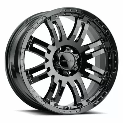 16  Vision Off-Road 375 Warrior Gloss Black Wheel 16x8 5x135 Rim 0mm • $148