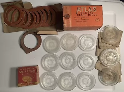 Vintage Canning Items (Lids Rubber Seals Original Boxes) • $9.99