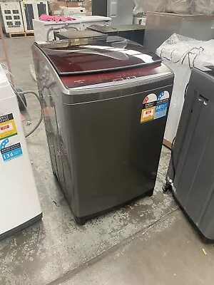 $645 • Buy EUROTAG 10kg Top Load FULL AUTOMATIC Washing Machine GRAPHITE COLOUR BRAND NEW