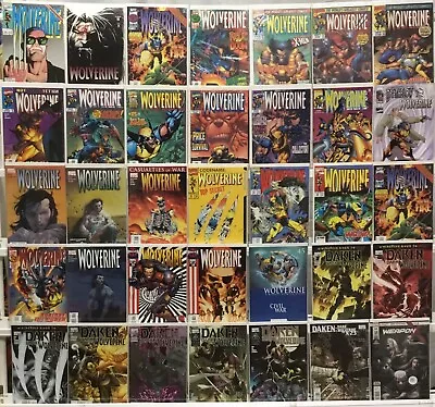 Marvel Comics Wolverine Comic Book Lot Of 35 - Weapon X Civil War Daken Dark • $69.99