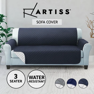 $19.96 • Buy Artiss Sofa Cover Quilted Couch Covers Protector Slipcovers 3 Seater Dog Pet