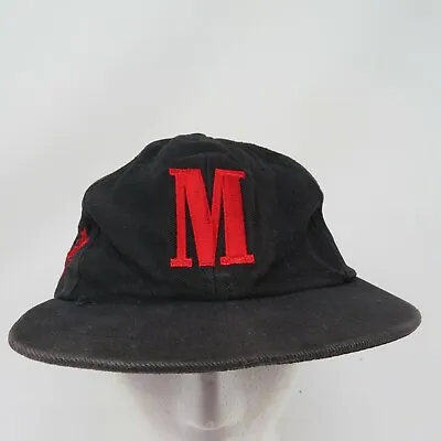 Vintage Marlboro M 1960s Cowboy On Horse Hat - Black Cap • $67.43