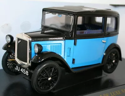 Ricko 1/18 Scale Diecast 32130 - 1932 Austin 7 Deluxe Saloon Blue/black • $186.67