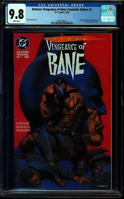 Batman: Vengeance Of Bane: Facsimile Edition #1 CGC 9.8 • $39.99