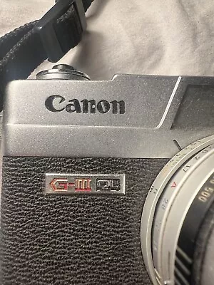 Canon Canonet QL17 GIII G3 35mm Rangefinder Film Camera • $200