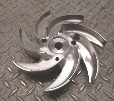 8 1/2  Pump Impeller Stainless Steel SS 7 Vane • $250