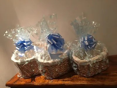 Make Your Own Maternity Hamper Kit 3 Sizesbaby Shower Oval Inc Bow & Cellophane • £14.99