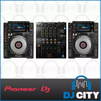 Pioneer DJ Headline Pack With CDJ900NXS Pair And DJM900NXS2 • $9457