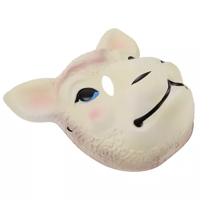  Halloween Sheep/Goat Mask PVC Half Face Animal Cosplay Costume Party-RV • $7.99