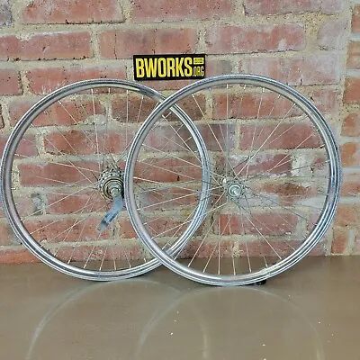 Vintage 20  Bike Wheels Coaster Brake Steel    A15 • $25