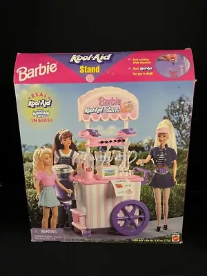 Vintage Barbie's Kool-Aid Stand Complete Playset By Mattel • $38