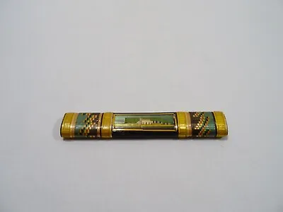 Antique Straw Marquetry Sewing Needle Case • $43.28