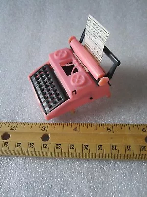 Super Cute Original Vintage Barbie Toy Typewriter Pink • $9