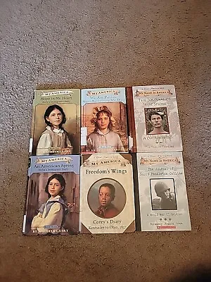 Lot Of 6 My America And My Name Is America Book Series • $18