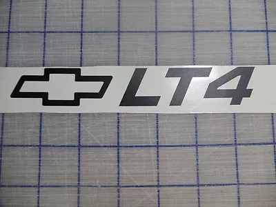 LT4 Corvette 3x Decals Stickers / C4 C5 C6 - Color Choices • $9.50