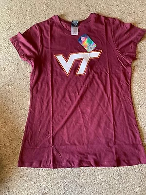 Virgina Tech Glitter Womens Tee Size XXL NWT • $9.99