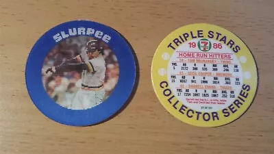 1986 7-11 Slurpee Mideast Coin #15 Tom Brunansky Cecil Cooper Darrell Evans • $1.49