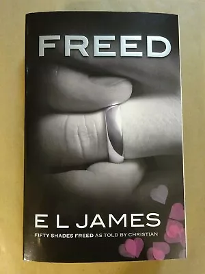 Signed E. L. JAMES Autographed Bookplate FREED (50 Shades) Paperback Book • $10