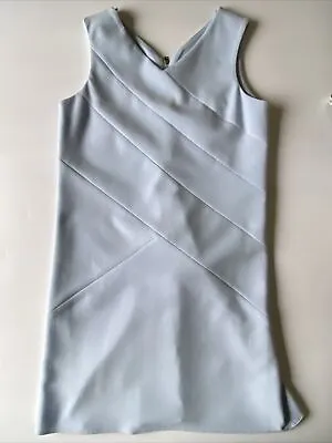 TARA JARMON Ladies Pale Blue Shift Dress Sz 38 UK 10 • £18