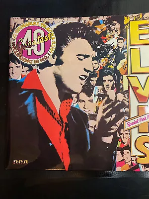 £29.99 • Buy Elvis Presley - Elvis's 40 Greatest - Double LP Pink Vinyl (1978) NEW Free Post