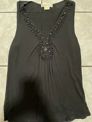 Michael Kors Beaded Jeweled Sexy Soft  Tank Top Tank Medium • $5