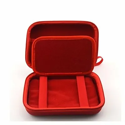£7.99 • Buy Hard Carry Case Bag Cover For TomTom Start 42 40 25 20 Go 40 Sat Nav GPS Red