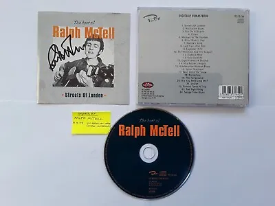 HAND-SIGNED RALPH McTELL 'THE BEST OF' 24-TRACK CD ALBUM  • £20