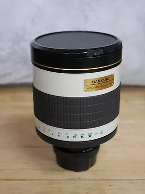 Samyang 800mm F8 Mirror Lens For Canon Digital Lenses EF T2 Mount • £67.50