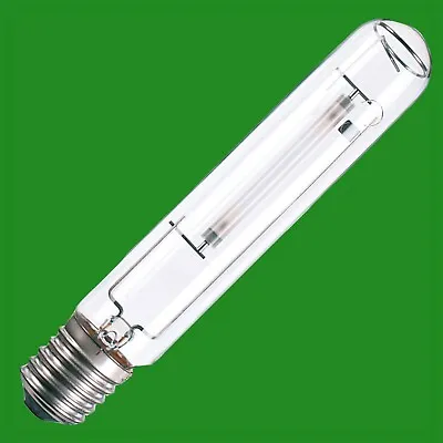 £25.99 • Buy 2x 100W Clear HPS High Pressure Sodium Tube Floodlight Bulb GES E40 Edison Screw