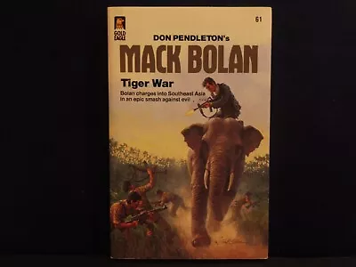 Don Pendleton's Mack Bolan The Executioner: #61 TIGER WAR Gold Eagle PB • £9.99