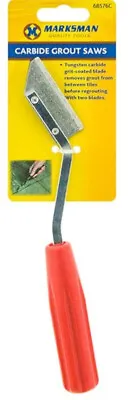 £3.99 • Buy Heavy Duty Tile Grout Saw Rake Remover Tungsten Carbide Floor Wall File Tool 