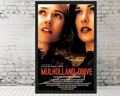 Mulholland Drive Movie Poster - Naomi Watts Laura Harring 11x17  Framed Poster • $33.90