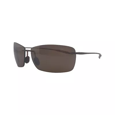 Maui Jim Lighthouse Brown Wrap Sunglasses 65mm 13mm 127mm - Made In Japan • $110