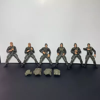 Vtg Lot Of 6 1998 Grand Toys International GTI Army Soldier Figures • $14.99