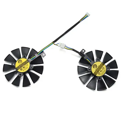 $27.99 • Buy 88MM Graphics Card Cooler Fan For ASUS ROG STRIX GTX1060 1070 Ti RX 470 570 580 
